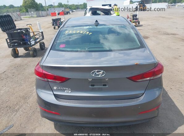5NPD74LFXJH392767 2018 HYUNDAI ELANTRA Gray 