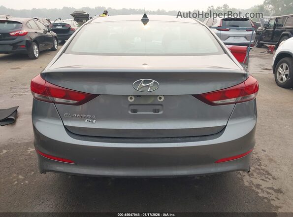 5NPD74LFXJH399959 2018 HYUNDAI ELANTRA Gray 