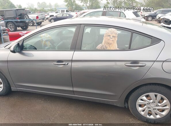 5NPD74LFXJH399959 2018 HYUNDAI ELANTRA Gray Սալոնի 360 աստիճան տեսք