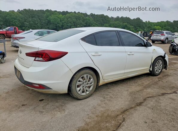 5NPD74LFXKH425462 2019 HYUNDAI ELANTRA White უკანა მარჯვენა