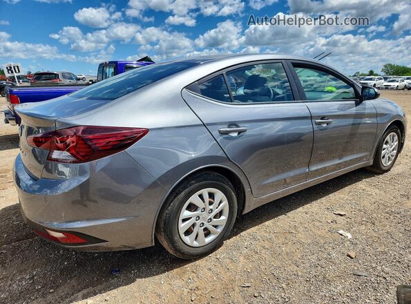 5NPD74LFXKH441743 2019 HYUNDAI ELANTRA Gray უკანა მარჯვენა