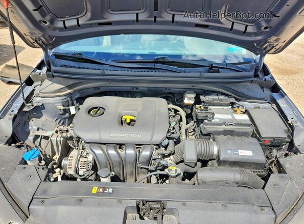 5NPD74LFXKH441743 2019 HYUNDAI ELANTRA Gray უკანა სალონის ხედი