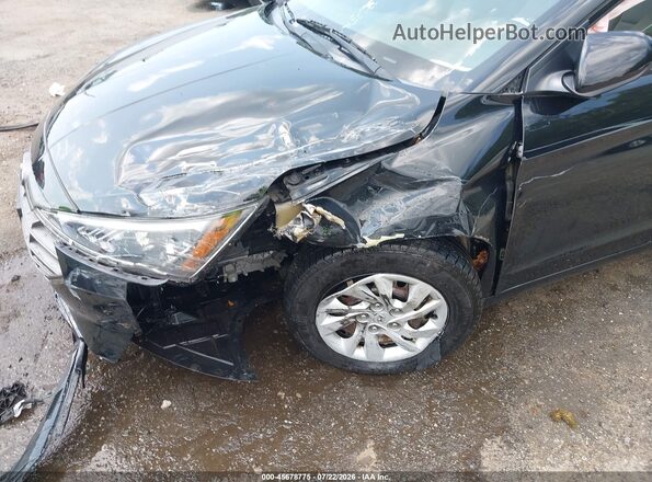 5NPD74LFXKH451687 2019 HYUNDAI ELANTRA Black Դիմացի տեսք