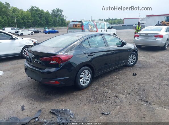 5NPD74LFXKH451687 2019 HYUNDAI ELANTRA Black Հետևի աջ