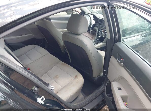 5NPD74LFXKH451687 2019 HYUNDAI ELANTRA Black VIN կոդի պիտակի տեսք