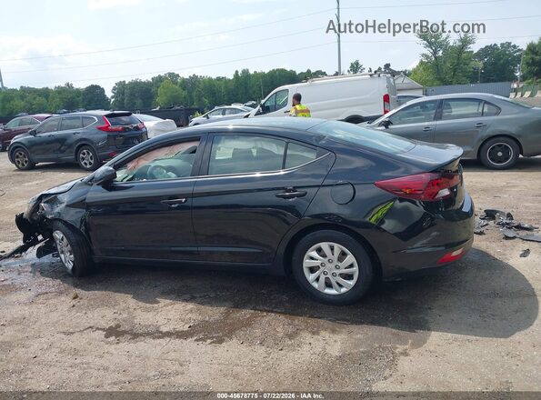 5NPD74LFXKH451687 2019 HYUNDAI ELANTRA Black Սալոնի հետևի տեսք