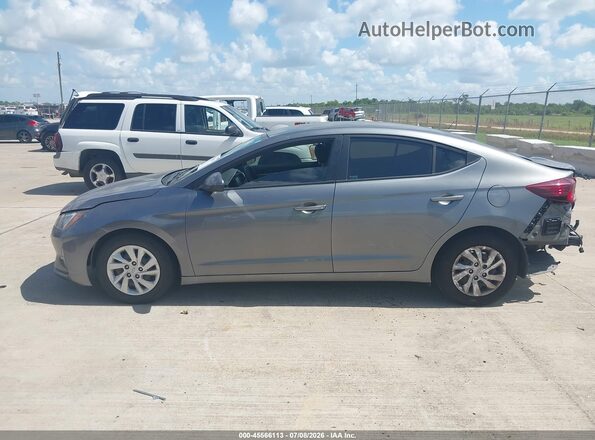 5NPD74LFXKH456095 2019 HYUNDAI ELANTRA Gray Панорамний вид салону 360°