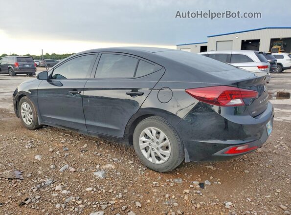 5NPD74LFXKH474600 2019 HYUNDAI ELANTRA Black Задня ліва чверть
