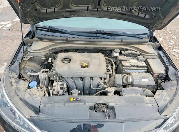 5NPD74LFXKH474600 2019 HYUNDAI ELANTRA Black Вид задньої частини салону