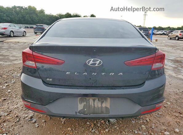 5NPD74LFXKH474600 2019 HYUNDAI ELANTRA Black Вид ззаду