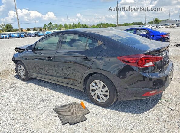 5NPD74LFXKH488755 2019 HYUNDAI ELANTRA Black Tył lewy