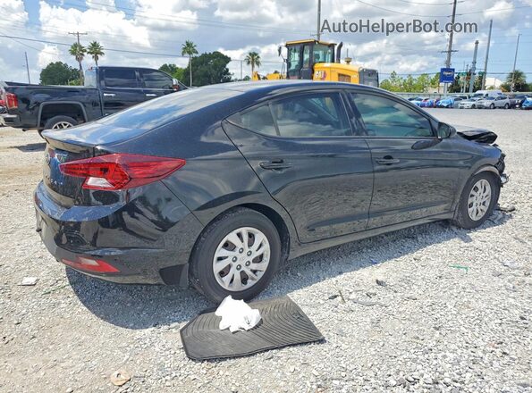 5NPD74LFXKH488755 2019 HYUNDAI ELANTRA Black Tył prawy