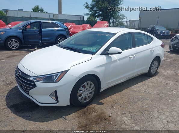 5NPD74LFXKH494829 2019 HYUNDAI ELANTRA White Front left