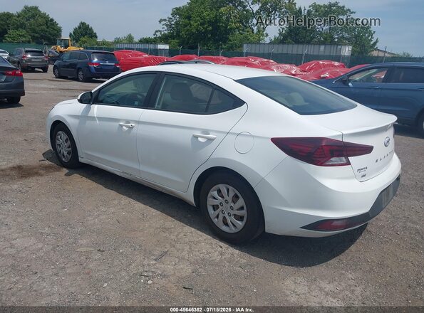 5NPD74LFXKH494829 2019 HYUNDAI ELANTRA White Rear left