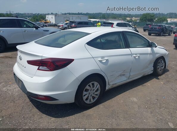 5NPD74LFXKH494829 2019 HYUNDAI ELANTRA White Rear right