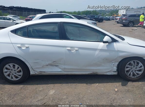5NPD74LFXKH494829 2019 HYUNDAI ELANTRA White Front view