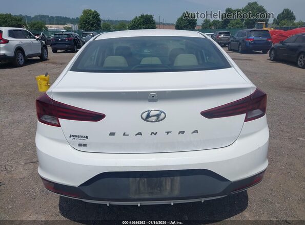 5NPD74LFXKH494829 2019 HYUNDAI ELANTRA White 