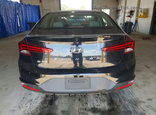 5NPD74LFXKH494944 2019 HYUNDAI ELANTRA Black Հետևի տեսք