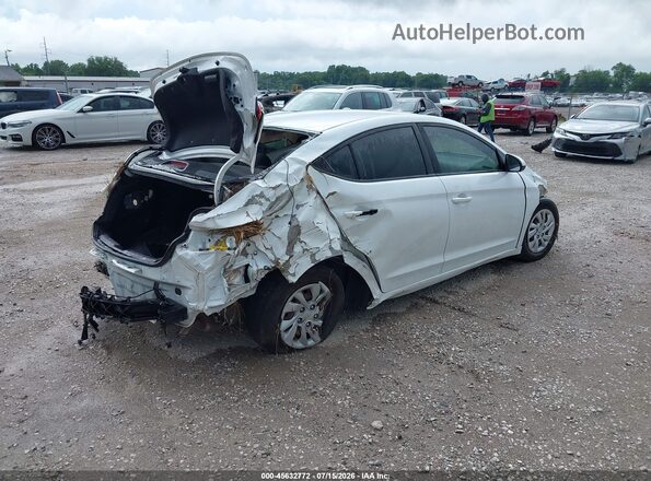 5NPD74LFXKH495690 2019 HYUNDAI ELANTRA White Задня права чверть