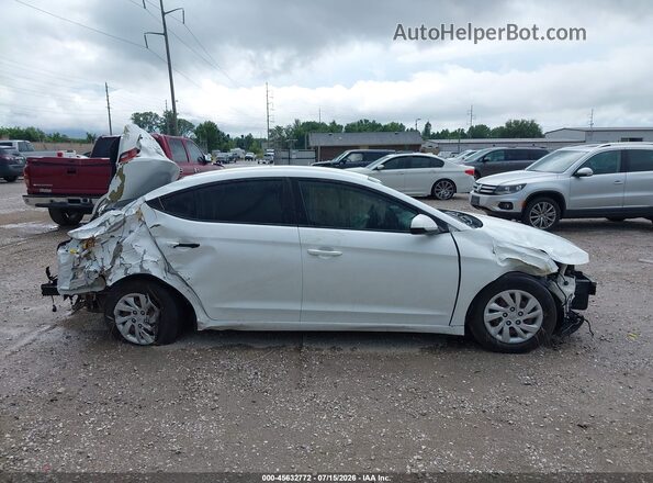 5NPD74LFXKH495690 2019 HYUNDAI ELANTRA White Панорамний вид салону 360°