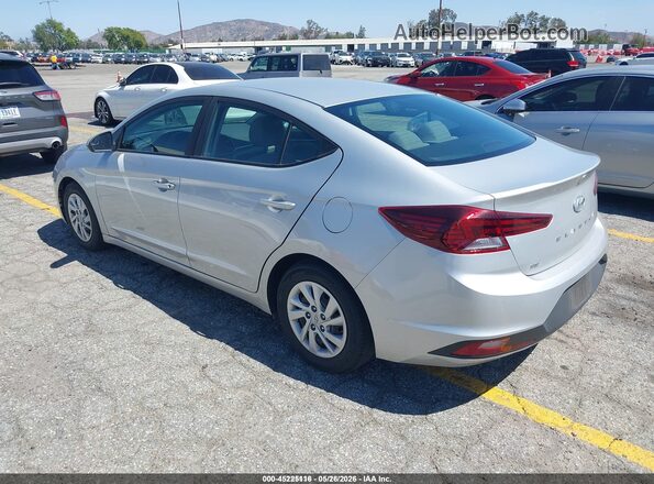 5NPD74LFXKH495933 2019 HYUNDAI ELANTRA Silver Задня ліва чверть