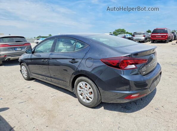 5NPD74LFXLH556389 2020 HYUNDAI ELANTRA Gray Հետևի ձախ
