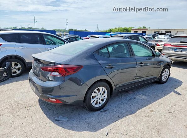5NPD74LFXLH556389 2020 HYUNDAI ELANTRA Gray Հետևի աջ