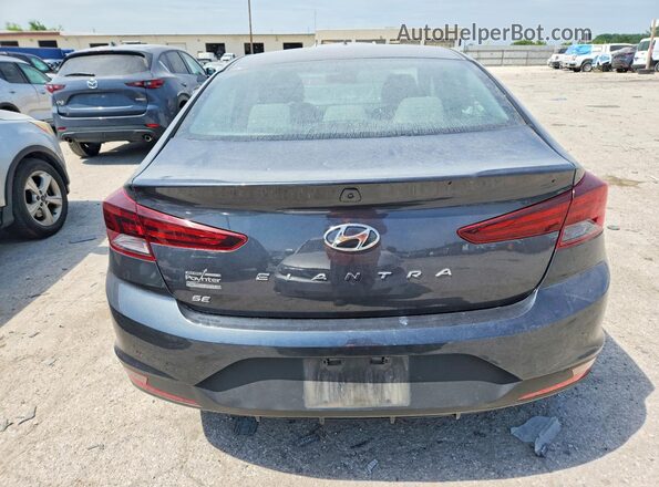 5NPD74LFXLH556389 2020 HYUNDAI ELANTRA Gray Հետևի տեսք