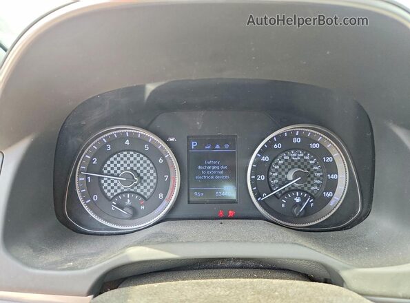 5NPD74LFXLH556389 2020 HYUNDAI ELANTRA Gray Սարքավորումների վահանակի տեսք