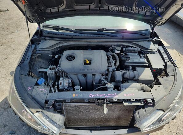 5NPD74LFXLH556389 2020 HYUNDAI ELANTRA Gray Սալոնի հետևի տեսք