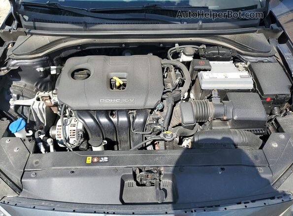 5NPD74LFXLH578280 2020 HYUNDAI ELANTRA Charcoal Widok wnętrza z tyłu