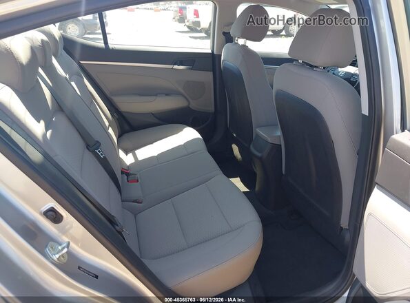 5NPD74LFXLH600875 2020 HYUNDAI ELANTRA Silver VIN კოდის სტიკერის ხედი