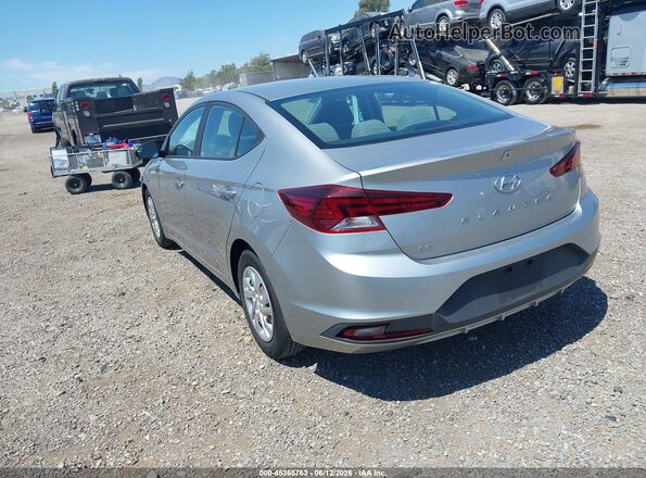 5NPD74LFXLH600875 2020 HYUNDAI ELANTRA Silver უკანა მარცხენა