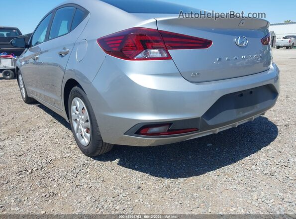 5NPD74LFXLH600875 2020 HYUNDAI ELANTRA Silver წინა ხედი