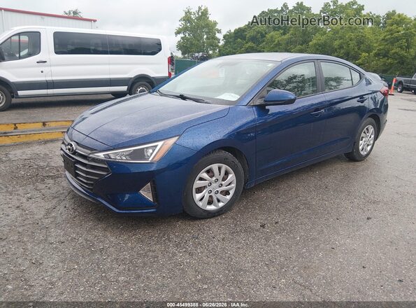5NPD74LFXLH601315 2020 HYUNDAI ELANTRA Blue Front left