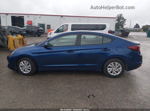 5NPD74LFXLH601315 2020 HYUNDAI ELANTRA Blue 360 interior view