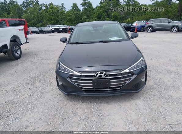 5NPD74LFXLH601380 2020 HYUNDAI ELANTRA Gray Vista del cuadro de instrumentos