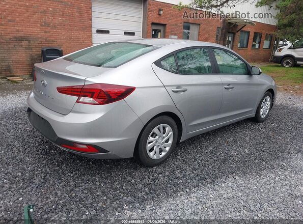 5NPD74LFXLH603257 2020 HYUNDAI ELANTRA Silver Trasero derecho