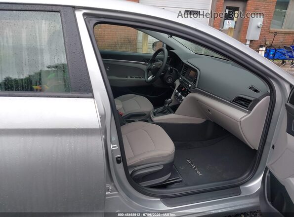 5NPD74LFXLH603257 2020 HYUNDAI ELANTRA Silver Vista interior delantera