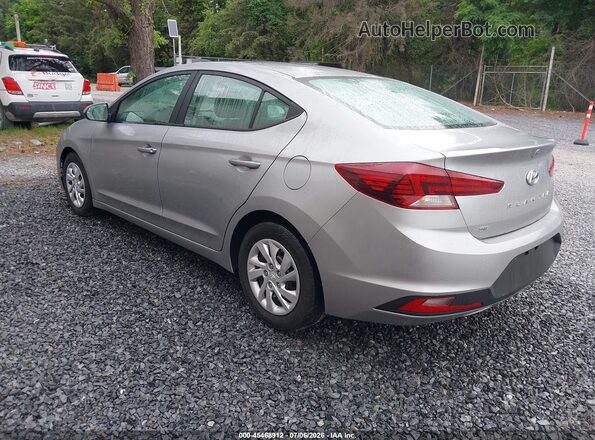 5NPD74LFXLH603257 2020 HYUNDAI ELANTRA Silver Trasero izquierdo