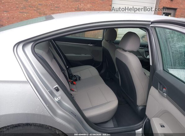 5NPD74LFXLH603257 2020 HYUNDAI ELANTRA Silver Vista de la etiqueta del VIN