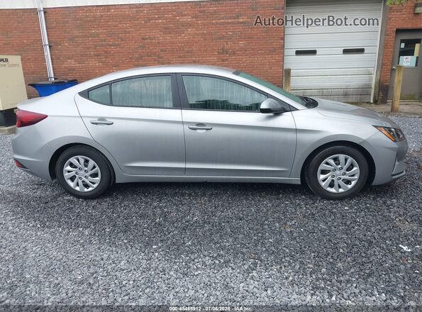 5NPD74LFXLH603257 2020 HYUNDAI ELANTRA Silver 