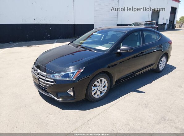 5NPD74LFXLH606966 2020 HYUNDAI ELANTRA Black Front left