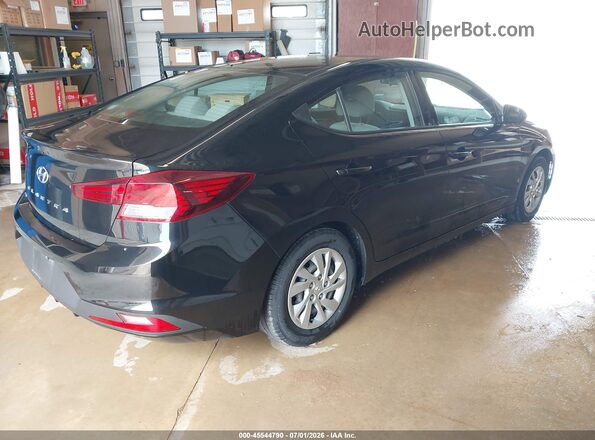 5NPD74LFXLH607034 2020 HYUNDAI ELANTRA Black Trasero derecho
