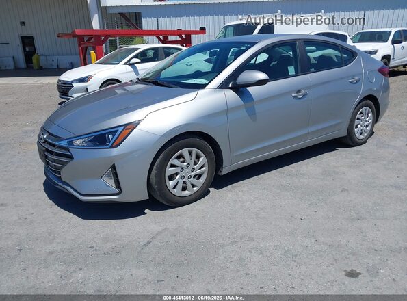 5NPD74LFXLH607048 2020 HYUNDAI ELANTRA Silver Przód lewy