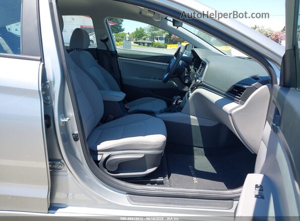 5NPD74LFXLH607048 2020 HYUNDAI ELANTRA Silver Widok wnętrza z przodu