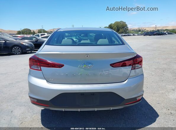 5NPD74LFXLH607048 2020 HYUNDAI ELANTRA Silver 