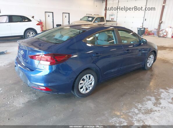 5NPD74LFXLH607941 2020 HYUNDAI ELANTRA Blue Հետևի աջ