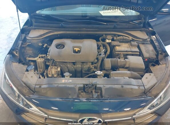 5NPD74LFXLH607941 2020 HYUNDAI ELANTRA Blue Հետևի տեսք