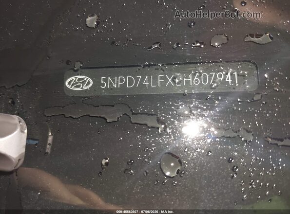 5NPD74LFXLH607941 2020 HYUNDAI ELANTRA Blue Շարժիչի բաժամունքի տեսք